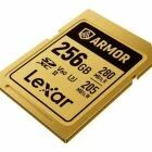 SDXC Pro Gold Series ARMOR UHS-II 256GB V60 IP68 Stainless Steel R280/W205MB/s