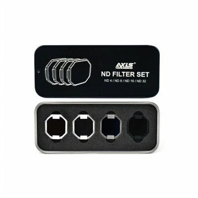 Set de 4 filtres ND pour DJI O4 Air Unit avec botier camra Lite - AxisFlying
