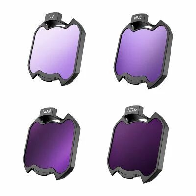 Set de 4 filtres UV et ND V2 pour DJI O4 Air Unit - Flywoo
