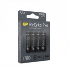 Set de 4 piles AA rechargeables ReCyko Pro 2000mAh - GP Batteries
