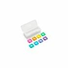 Set de 8 caches magn&eacute;tiques color&eacute;s pour DJI Mic Mini 2S