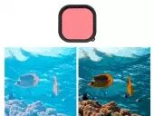 Set de trois filtres de plongée pour GoPro Hero 9 et Hero 10 - Telesin