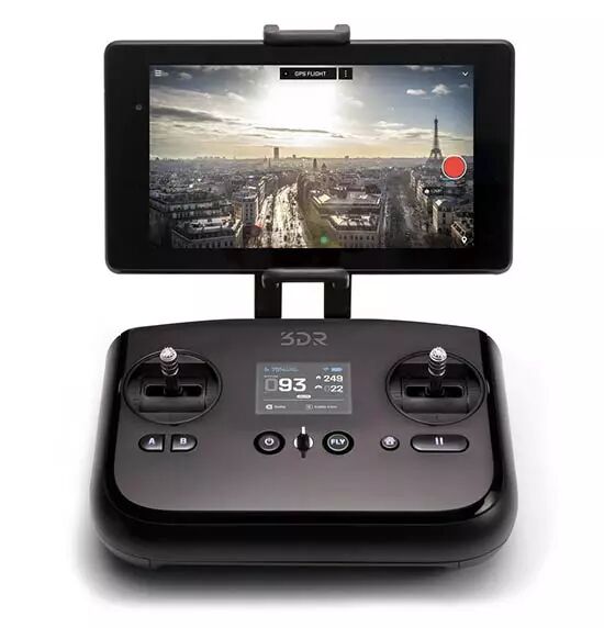 SOLO 3DRobotics et nacelle 3 axes radio