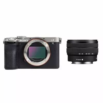 Kit Appareil Photo Hybride Plein Format Sony Alpha 7 IV + Objectif FE 50mm F/1.8 - Capteur 33MP, 4K, Autofocus IA - Idéal Créateurs