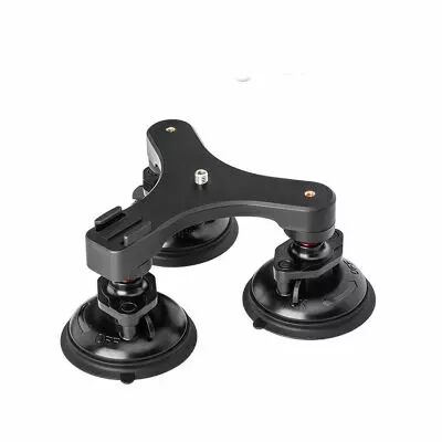Support  triple ventouse pour GoPro, Insta360 et DJI Action - Sunnylife