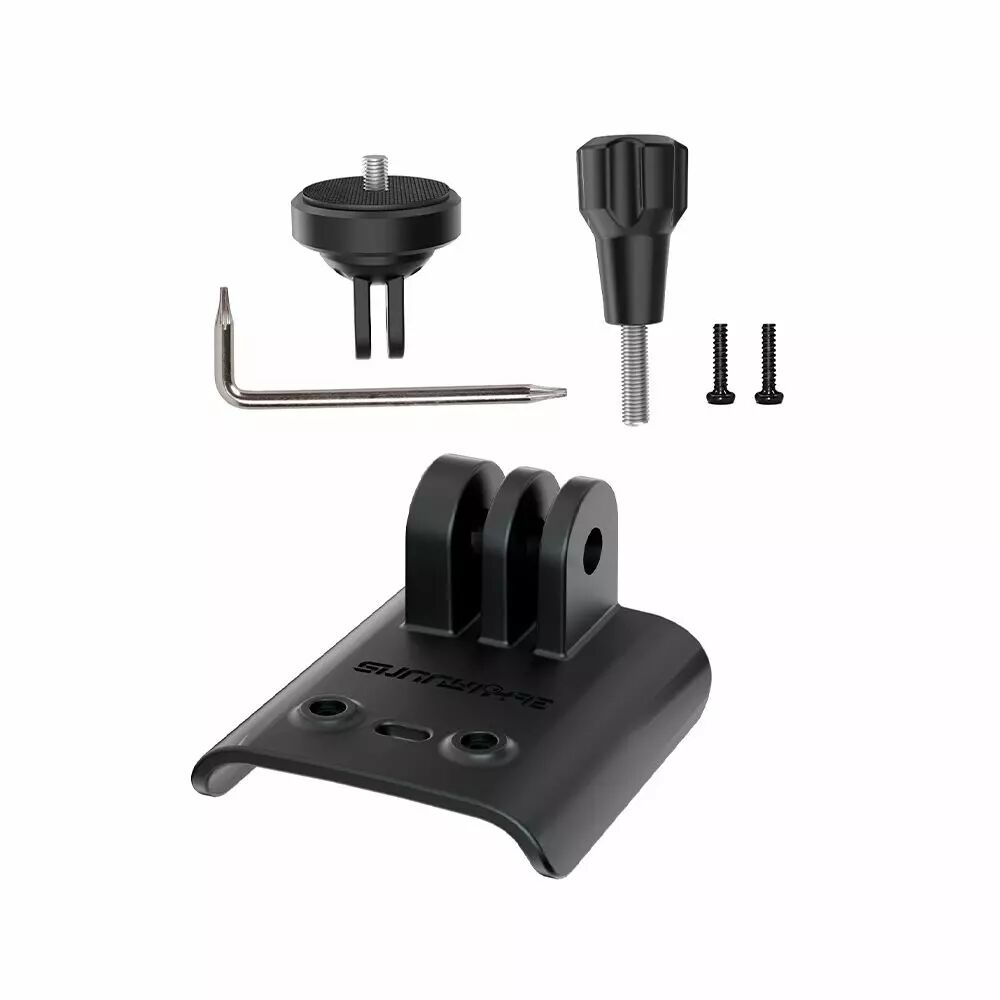 Support D'Extension Pour Caméra De Sport Compatible DJI Avata 2 - Montage Léger Noir - Pour Prise De Vue Aérienne Angulaire