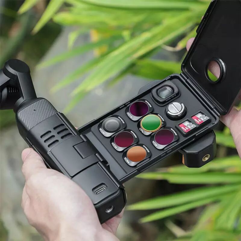 Support pour DJI Osmo Pocket 3 et smartphone de chez Sunnylife