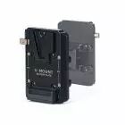 Support d\'alimentation V-Mount pour écosystème DJI RS 2 - Tilta