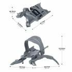 Support d\'entra&icirc;nement sur&eacute;lev&eacute; &agrave; jambes araign&eacute;e ind&eacute;pendantes pour DJI Mini 5 Pro - STARTRC