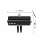 Support de base magn&eacute;tique &agrave; d&eacute;gagement rapide PU965B pour Insta360 Ace/Ace Pro/X4 - PULUZ