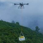 Syst&egrave;me d\'accroche/levage pour DJI Flycart 100