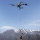 Syst&egrave;me d\'accroche/levage pour DJI Flycart 100