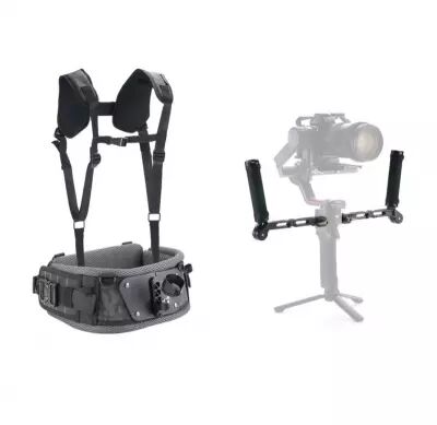 Systme de support de stabilisateur  double poigne - Tilta