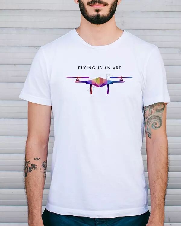 TeeShirt Drone Flying is an art