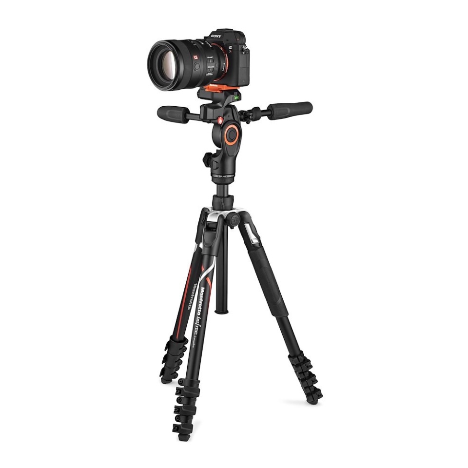 Trépied Manfrotto Befree 3-Way Live Advanced pour boitier Sony Alpha