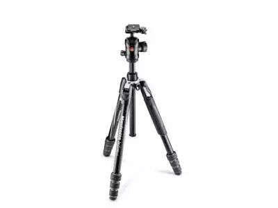 Trpied Befree GT en aluminium noir  4 sections avec rotule ball - Manfrotto