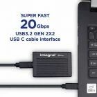 USB3.2 GEN1 (3.1 GEN1,3.0) CARD READER SINGLE SLOT CFEXPRESS 20GB/S WITH TYPE C TO C 60CM CABLE INTEGRAL RETAIL