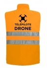 Vestes de sécurité orange