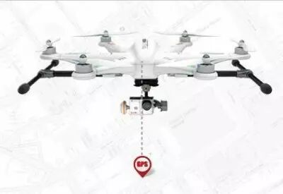 Hexacopt&egrave;re Walkera Tali H500 stabilisation GPS