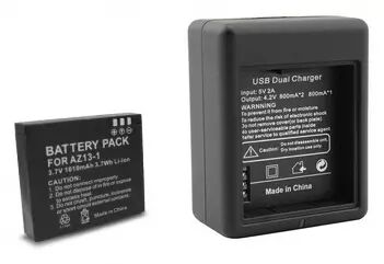 Chargeur double + batterie pour Xiaomi Yi Cam