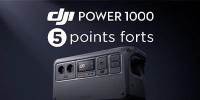 Les 5 points forts du DJI Power 1000