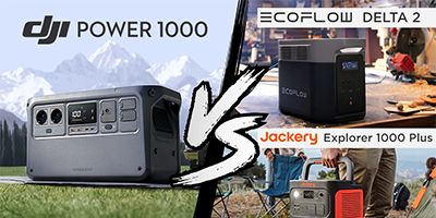 DJI Power 1000 vs. EcoFlow Delta 2 vs. Jackery Explorer 1000 Plus