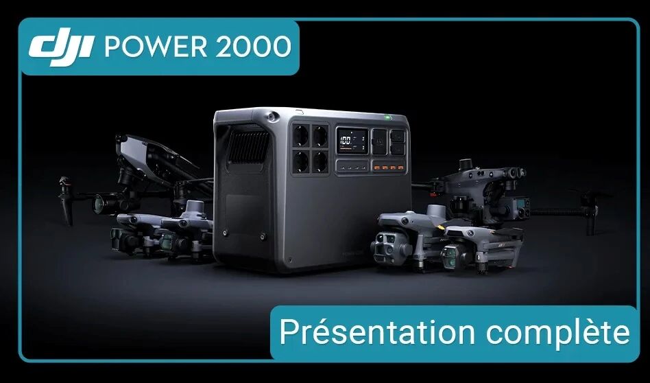 Prsentation DJI Power 2000 : la batterie nomade haut de gamme