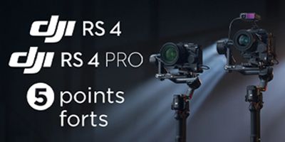 Les 5 points forts du DJI RS 4 Pro