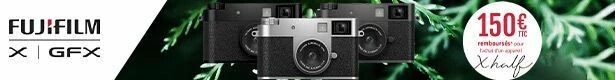 Offre de remboursement Fujifilm Xhalf Janvier-F�vrier 2026