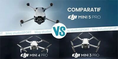 Comparatif DJI Mini 5 Pro vs. Mini 4 Pro vs. Mini 3 Pro