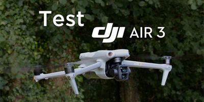 Lire le test du DJI Air 3 sur le blog studioSPORT